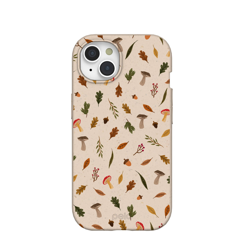 Seashell Woodland Harvest iPhone 15 Case