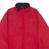 TIMBERLAND Mens Coat Red 2XL