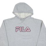 FILA Cropped Womens Grey Hoodie XL