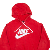 NIKE Mens Red Hoodie S