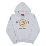 HARD ROCK CAFE Hong Kong Mens Grey Hoodie S