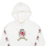 TOMMY JEANS Mens White Hoodie XS
