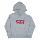 LEVI'S Womens Grey Hoodie M