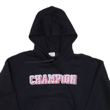 CHAMPION Womens Black Hoodie M