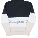 CHAMPION Womens Beige Hoodie Full Zip S