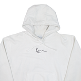 KARL KANI Mens White Hoodie S