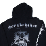 PROMO DORO Mens Black Hoodie Full Zip M