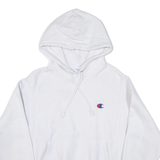 CHAMPION REVERSE WEAVE Mens White Hoodie S