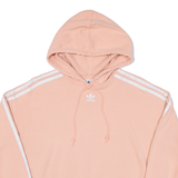 ADIDAS Cropped Womens Pink Hoodie UK 10