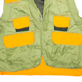 GAME WINNER Mens Gilet Green Nylon 2XL