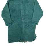KAOS Womens Parka Coat Green Hooded S
