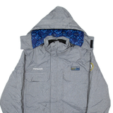 NFL Mens Parka Coat Grey USA L