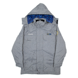 NFL Mens Parka Coat Grey USA L