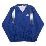 ADIDAS Mens Track Jacket Blue S