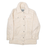 LEVI'S Sherpa Womens Jacket Cream S