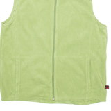 WOOLRICH Mens Fleece Jacket Green M