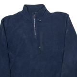 NAUTICA Mens Fleece Jacket Blue 2XL
