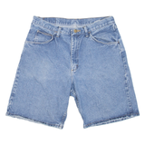 WRANGLER Womens Denim Shorts Blue Classic M W33