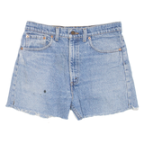 LEVI'S 505 Womens Denim Shorts Blue Classic M W30