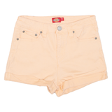DICKIES Womens Denim Shorts Pink XS W26