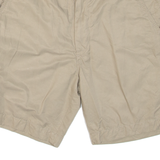 NAUTICA Trim Mens Chino Shorts Brown M W34