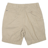 NAUTICA Trim Mens Chino Shorts Brown M W34