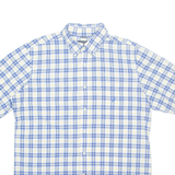 NAUTICA Mens Shirt Blue Check L