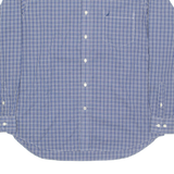 NAUTICA Mens Shirt Blue Check Long Sleeve XL