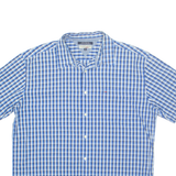 TOMMY HILFIGER Mens Shirt Blue Check XL