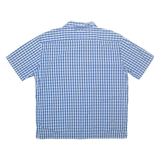TOMMY HILFIGER Mens Shirt Blue Check XL