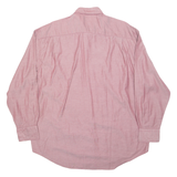 NAUTICA Mens Plain Shirt Red Long Sleeve XL