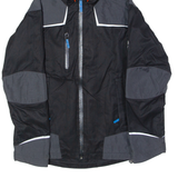 HELLY HANSEN Mens Workwear Jacket Black Colourblock XS