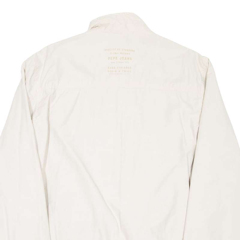 PEPE JEANS Mens Lined Jacket Cream XL