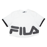 FILA Cropped Womens T-Shirt White M