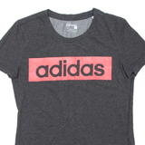 ADIDAS Womens T-Shirt Grey M
