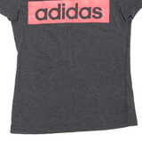 ADIDAS Womens T-Shirt Grey M