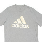 ADIDAS Mens T-Shirt Grey L