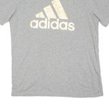 ADIDAS Mens T-Shirt Grey L