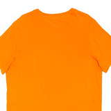 NIKE Mens T-Shirt Orange M