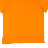 NIKE Mens T-Shirt Orange M