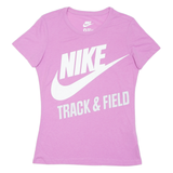 NIKE Slim Fit Womens T-Shirt Pink M