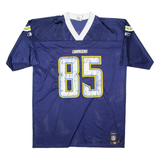 NFL Mens Chargers Jersey Blue USA V-Neck XL