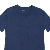 BOSS Mens T-Shirt Blue M