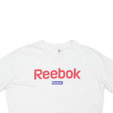 REEBOK Cropped Womens T-Shirt White L