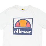 ELLESSE Mens T-Shirt White S