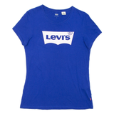 LEVI'S Womens T-Shirt Blue S