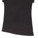 ADIDAS Womens T-Shirt Black XS