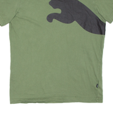PUMA Mens T-Shirt Green S