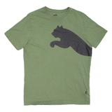 PUMA Mens T-Shirt Green S