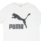 PUMA Mens T-Shirt White L